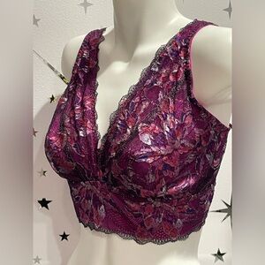 Cosabella Curvy Plungie Bra Bralette Made In Italy